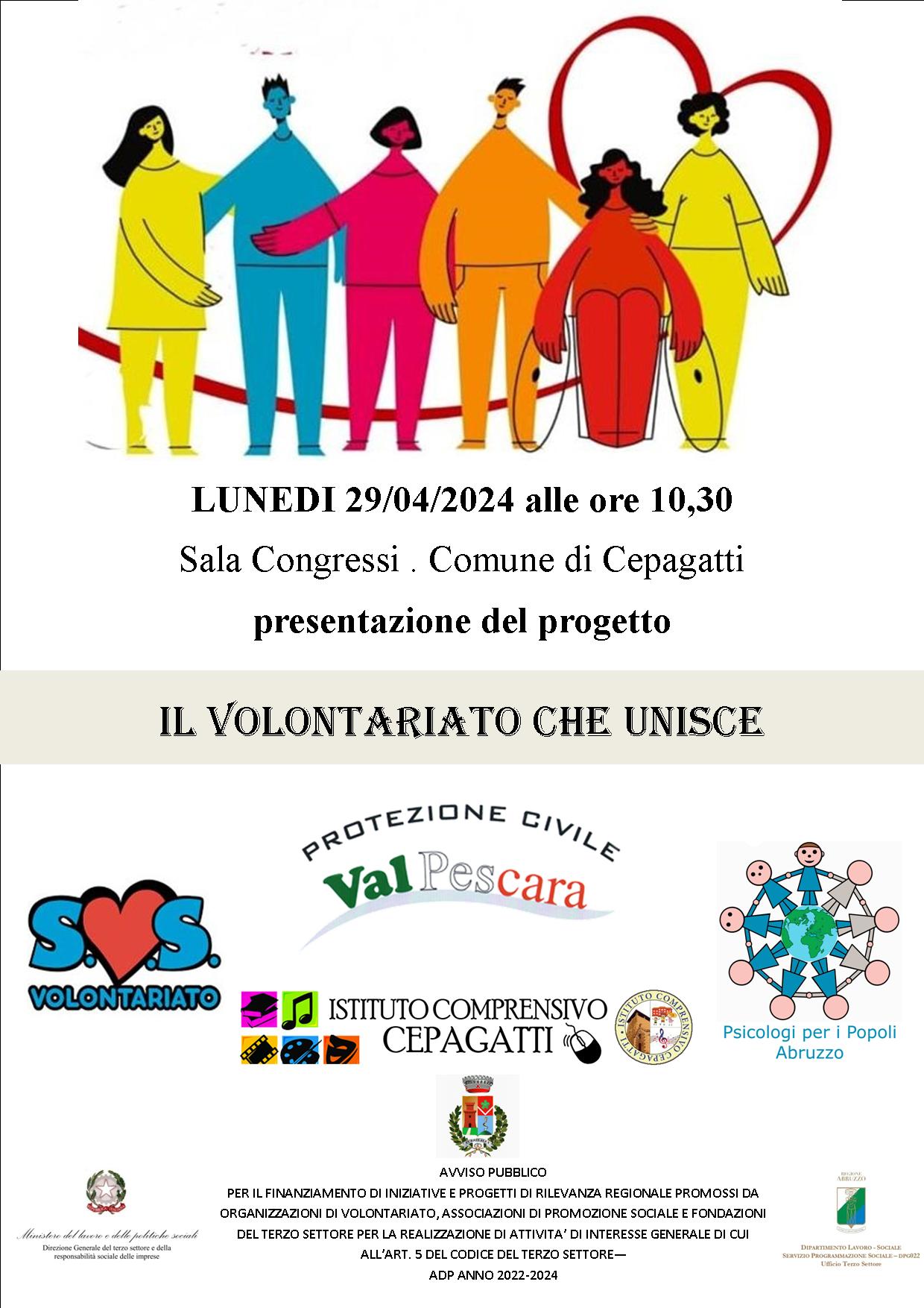 “Il Volontariato che unisce”